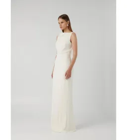 Effie Kats White Verona Gown in White Size XS/ AU 6 for rent on The Volte - image 2