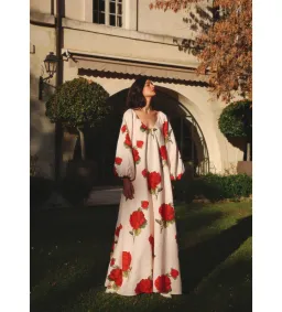 Morton Mac Delphina Dress Floral one size for rent on The Volte - image 1