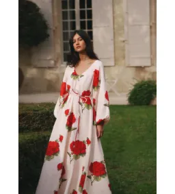 Morton Mac Delphina Dress Floral one size for rent on The Volte - image 2