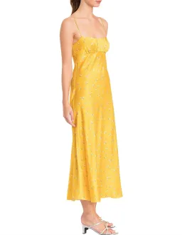 Bec & Bridge Only In Paris Slip Dress Yellow Size 10 for rent on The Volte - image 2