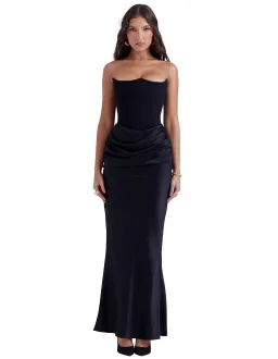 House of CB Black Persephone Dress Viral Black Size XS / AU 4 for rent on The Volte - image 1