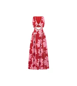 Sabo Calandra Dress Daisy Red Size 10 for rent on The Volte - image 2