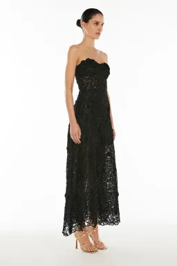 Manning Cartell Tea Ceremony Maxi Dress Black Size AU 8 for rent on The Volte - image 2