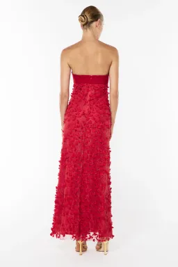 Manning Cartell Enchantment Balconette Maxi Dress Scarlet Red Size 4 for rent on The Volte - image 3