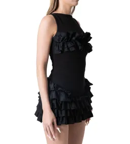 Bye Bambi Yurah Mini Dress Black Size XS  / Size AU 6 for rent on The Volte - image 2