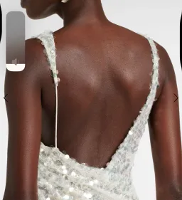 Christopher Esber Opaline Sequin Mini Dress Size AU 6 for rent on The Volte - image 4