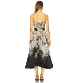 Zimmermann Balance Picnic Dress Black Hydrangea Size AU 8 for rent on The Volte - image 2