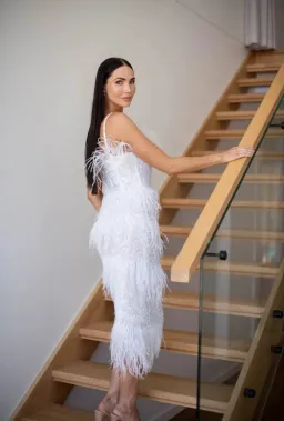 Rachel Gilbert Frenchy Dress White 2/ AU 10 for rent on The Volte - image 2