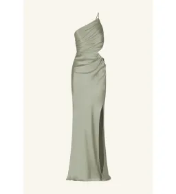 Shona Joy La Lune Gathered Maxi Dress in Sage Size 14 for rent on The Volte - image 5