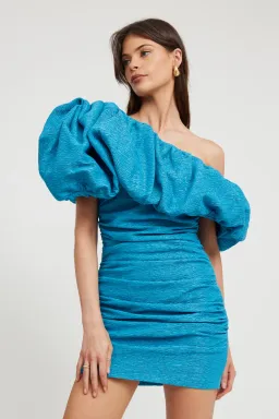 Tojha Cori Dress Mini Blue Size AU 10 for rent on The Volte - image 2