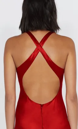 Bec & Bridge Maxina Crossover Dress Rouge Size 6 for rent on The Volte - image 3