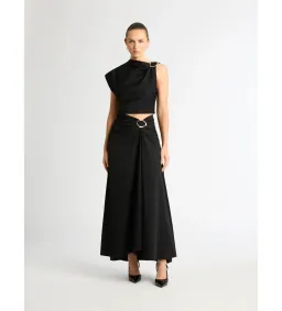 Zadie Top & Skirt Set in black size AU 16 for rent on The Volte - image 1