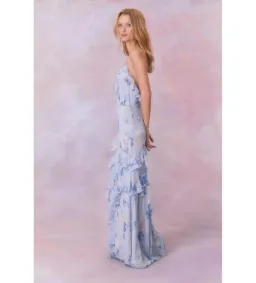 LoveShackFancy Whisper Blue Rialto Maxi in Blue Size US4/ AU 8 for rent on The Volte - image 2