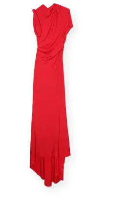 Kourh NEON MAXI DRESS | RED - Size small for rent on The Volte - image 4