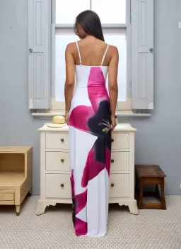 With Harper Lu Pearl Lily Slip Maxi Dress Floral Size S / AU 8 for rent on The Volte - image 2