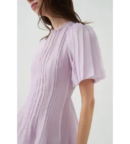 Aje Nova Pleated Midi Dress Size AU 12 for rent on The Volte - image 4