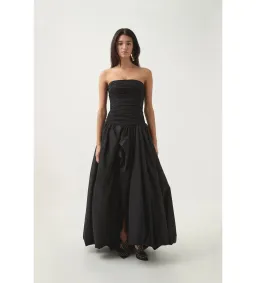 Aje Violette Bubble Hem Maxi in Black Size AU 8 for rent on The Volte - image 1