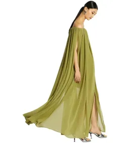 Sass & Bide Claret Dress in Olive Size 8  for rent on The Volte - image 1