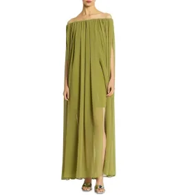 Sass & Bide Claret Dress in Olive Size 8  for rent on The Volte - image 2