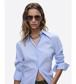 Deering Blaze Shirt & Skirt Set Pale Blue Size AU 14 for rent on The Volte - image 5