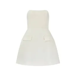 Odd Muse Ultimate Muse Strapless Mini Dress Porcelain Wite Size S / AU 8 for rent on The Volte - image 2