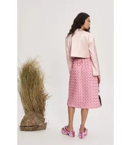 Alemais Inez Skirt In Pink Size 8 for rent on The Volte - image 3