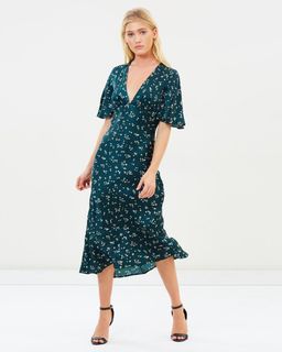 Bec and Brige Jardin Midi Dress Size 10 for rent on The Volte - image 1