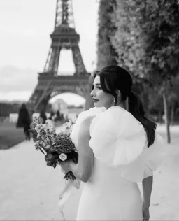 Rachel Gilbert Angelo Dress Ivory Size M / AU 10  for rent on The Volte - image 1