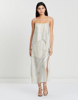 Manning Cartell Flash Bulb Metallic Dress Size 6 for rent on The Volte - image 1