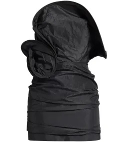 Magda Butrym Magda Butrym Sculptural Rose Mini Dress Black Size 8 for rent on The Volte - image 5