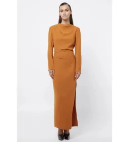 Mossman Sense Of You Maxi Dress Orange Size 12 for rent on The Volte - image 1