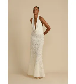 Arcina Ori Adriana Dress Ivory Size S/Au 8 for rent on The Volte - image 1