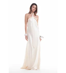 DATT Cravate Gown Cream Size 8 for rent on The Volte - image 1