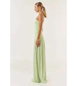 She is Olla Nicolette Maxi Dress Green Size 8/XS for rent on The Volte - image 6