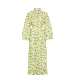 Palm Noosa Noddy Belted Shirt Dress in Green Palms Size 10 for rent on The Volte - image 5