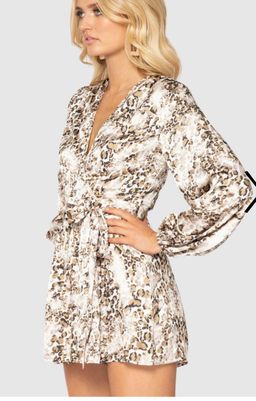 Pilgrim Remy Playsuit Leopard Print Size 10 for rent on The Volte - image 3