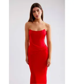 Lexi Elora Maxi Dress Scarlet Size 6 for rent on The Volte - image 2