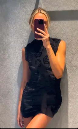 Sir the Label The Vittoria Mini Dress in Midnight Floral Size 1/Au 8  for rent on The Volte - image 1