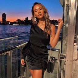 Kookai Vangeline Dress Black Size 8 for rent on The Volte - image 1