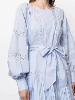 Alice McCall Blissful Song Mini Dress in Sky Blue Size S / AU 8 for rent on The Volte - image 4