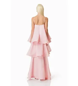 Elliatt Swallowtail Day To Night Maxi Dress Pink Size M/AU 10 for rent on The Volte - image 4