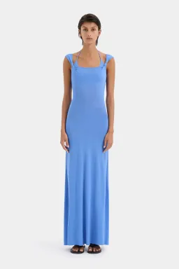 Sir The Label Valejo Halter Dress Blue Size 6 for rent on The Volte - image 3