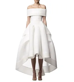 Maticevski Thorax Gown White Size AU 10 for rent on The Volte - image 1