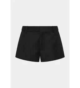 Sir the Label Sorrentino Shirt and Mini Short Set Red Pinstripe Size 1/AU 8  for rent on The Volte - image 9