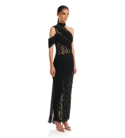 Eliya the Label Milan Maxi Dress Black Size XS/6 for rent on The Volte - image 3