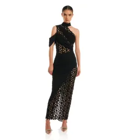 Eliya the Label Milan Maxi Dress Black Size XS/6 for rent on The Volte - image 1