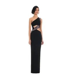 Eliya the Label Shay Gown in Black Size XS / AU 6 for rent on The Volte - image 3