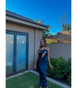 Natalie Rolt Nadine Dress in Midnight Size 0 / AU 6 for rent on The Volte - image 4