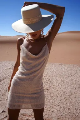 Rat and Boa Nula Dress Cream Size 12 for rent on The Volte - image 1