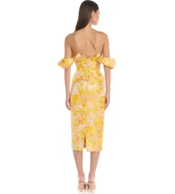 Eliya The Label Brielle Midi Dress Size AU 6 for rent on The Volte - image 3